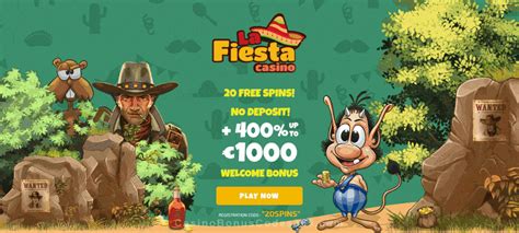 La Fiesta Casino Bonus Codes April 2023.